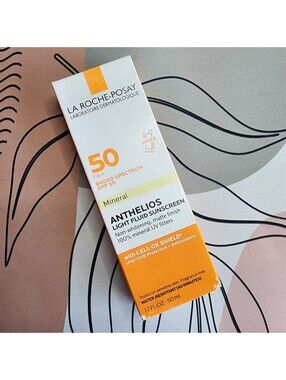 La Roche-Posay Anthelios Mineral Light Fluid Sunscreen SPF 50 - 1.7 FL OZ